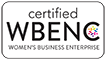 Certified women's business enterprise logo