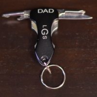 Main Image of Black Multipurpose Key Chain / Tool