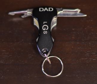 Main Image of Black Multipurpose Key Chain / Tool