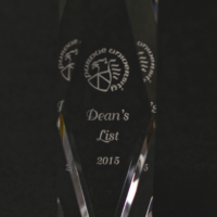 Main Image of Clear Crystal Facet Tower