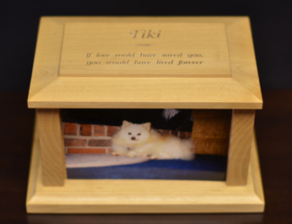 Main Image of Wood Pet Urn
