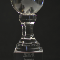 Main Image of Crystal Globe Pinnacle Award