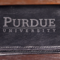 Main Image of Black Leather Business Card Holder