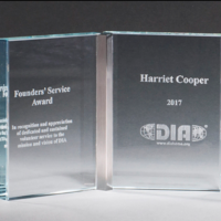 Main Image of Clear Glass Book Award