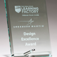 Main Image of Clear Glass Award, Slver Plated Easel Post