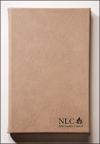 Main Image of Laser Leather Bound Journal