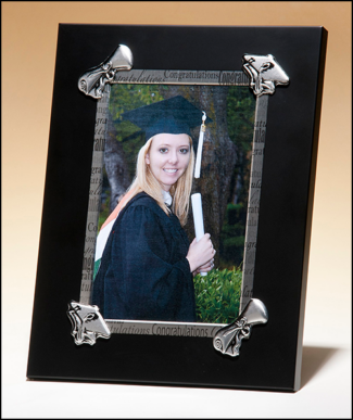 Main Image of Congratulations Metal Photo Frame for Graduation
