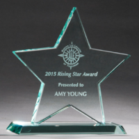 Main Image of Star Jade Glass Award