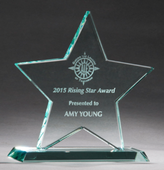 Main Image of Star Jade Glass Award