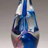 Main Image of Blue & Violet Art Glass Award