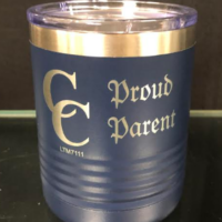 Main Image of 10 Oz. Navy Blue Camel Tumbler