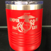 Main Image of 10 Oz. Red Polar Camel Tumbler