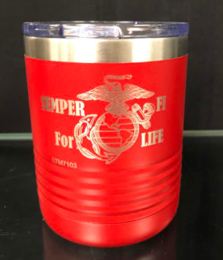 Main Image of 10 Oz. Red Polar Camel Tumbler