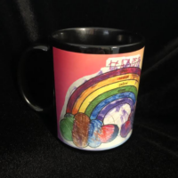 Main Image of 11 Oz. Black Mug with Full Color Imprint
