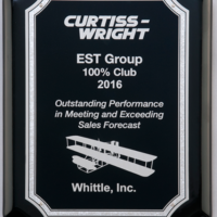 Main Image of High gloss black stained plaque with silver florentine border plate