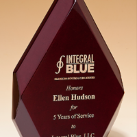 Main Image of High Gloss, Freestanding Rosewood Diamonds