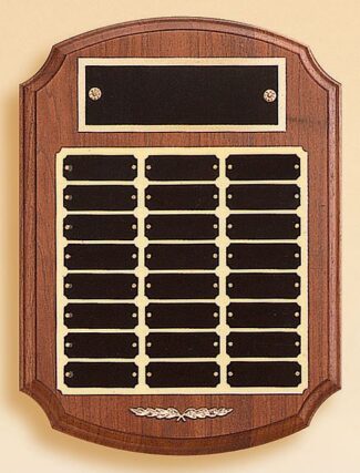 Main Image of Perpetual plaque with 2 plate combinations