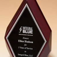 Main Image of High Gloss, Freestanding Rosewood Diamonds