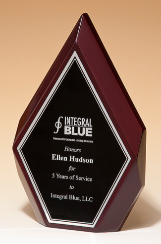 Main Image of High Gloss, Freestanding Rosewood Diamonds