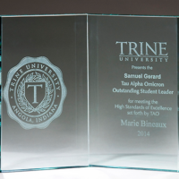 Main Image of Jade glass book. Ideal for graduation, educational or religious recognition.