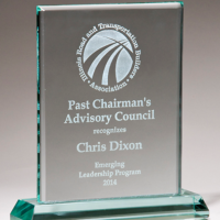 Main Image of Premium Series jade glass award