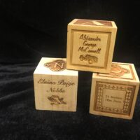 Main Image of Wooden Baby Block