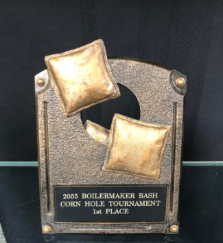 Main Image of Cornhole Resign Trophy