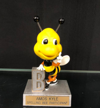 Main Image of Spelling Bee Bobble Trophy
