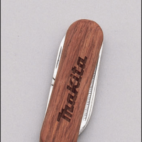 Main Image of 4 Function Wood Panel Pocket Knife