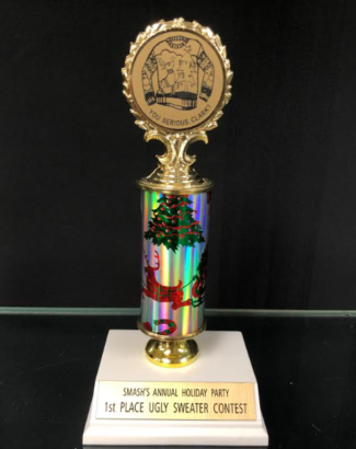 Main Image of 4 ” Column on 1 Hole Base Trophy