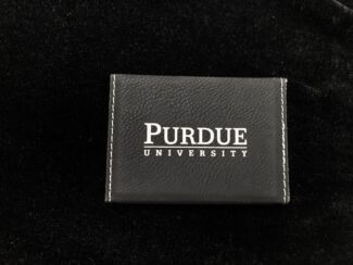 Main Image of BLack Leatherette Hard Business Card Case